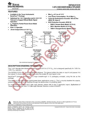 SN74AUC1G19DBVR datasheet  